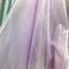 New polyester iriable-color fabric clothing, headwear, hair accessories, stage decoration, toy fabric, wedding shiny gauze, seven-color gauze Specification image